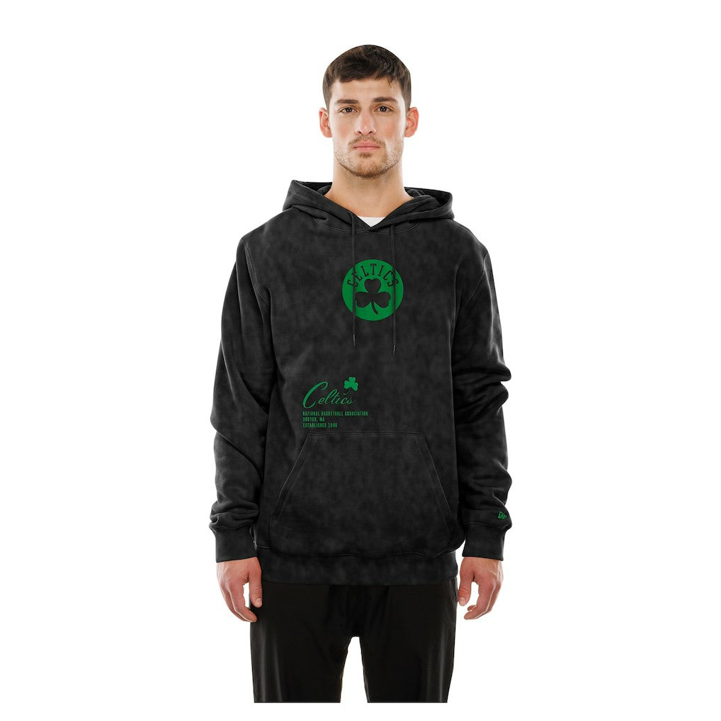 NBA Boston Celtics Sport Night Mineral Wash Pullover Hoodie