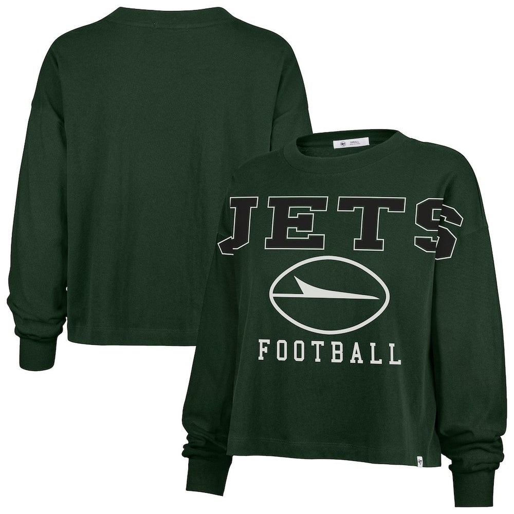 '47 Women's Outreach City Oversized Long Sleeve T-Shirt - New York Jets