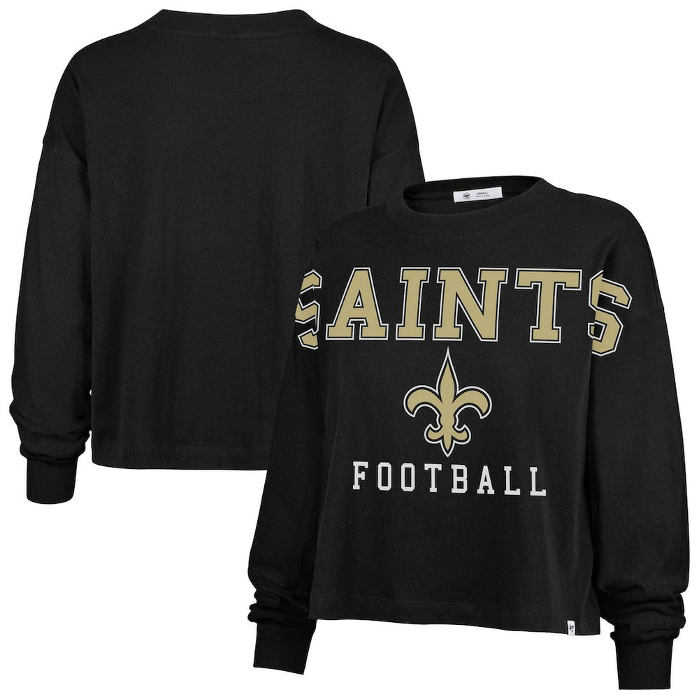 '47 Women's Outreach City Oversized Long Sleeve T-Shirt - New Orleans Saints