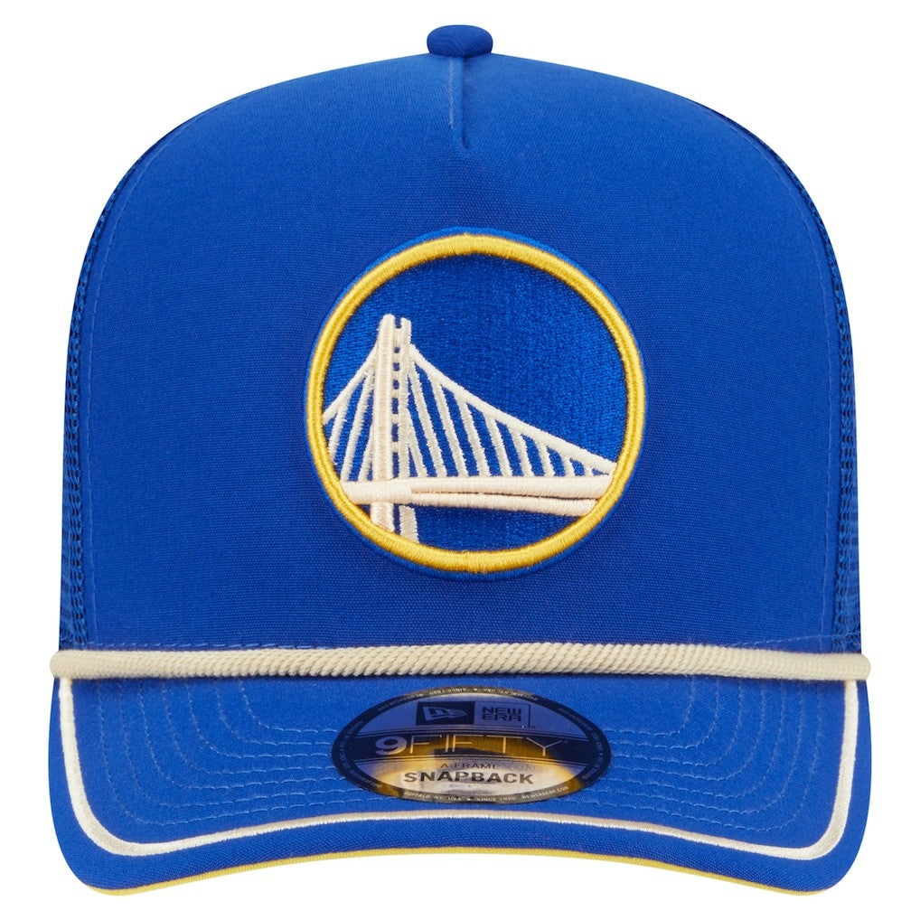 NBA Golden State Warriors Vintage Team Rope A-Frame 9FIFTY Snapback Hat sale