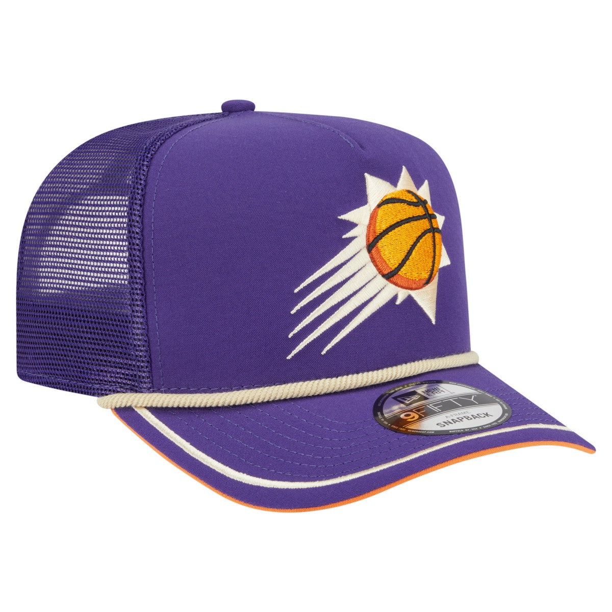 NBA Phoenix Suns Vintage Team Rope A-Frame 9FIFTY Snapback Hat