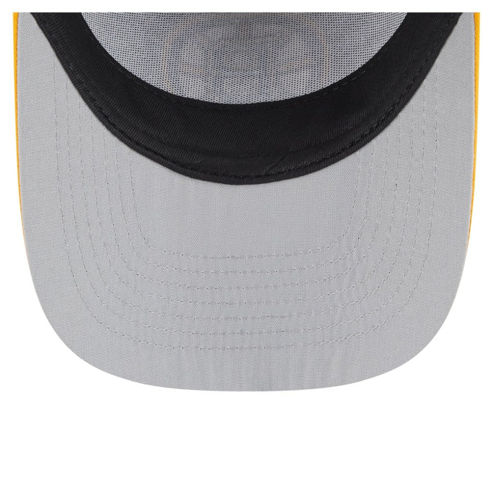 NHL Black Boston Bruins New Era Vintage Team Rope A-Frame 9FIFTY Snapback Hat