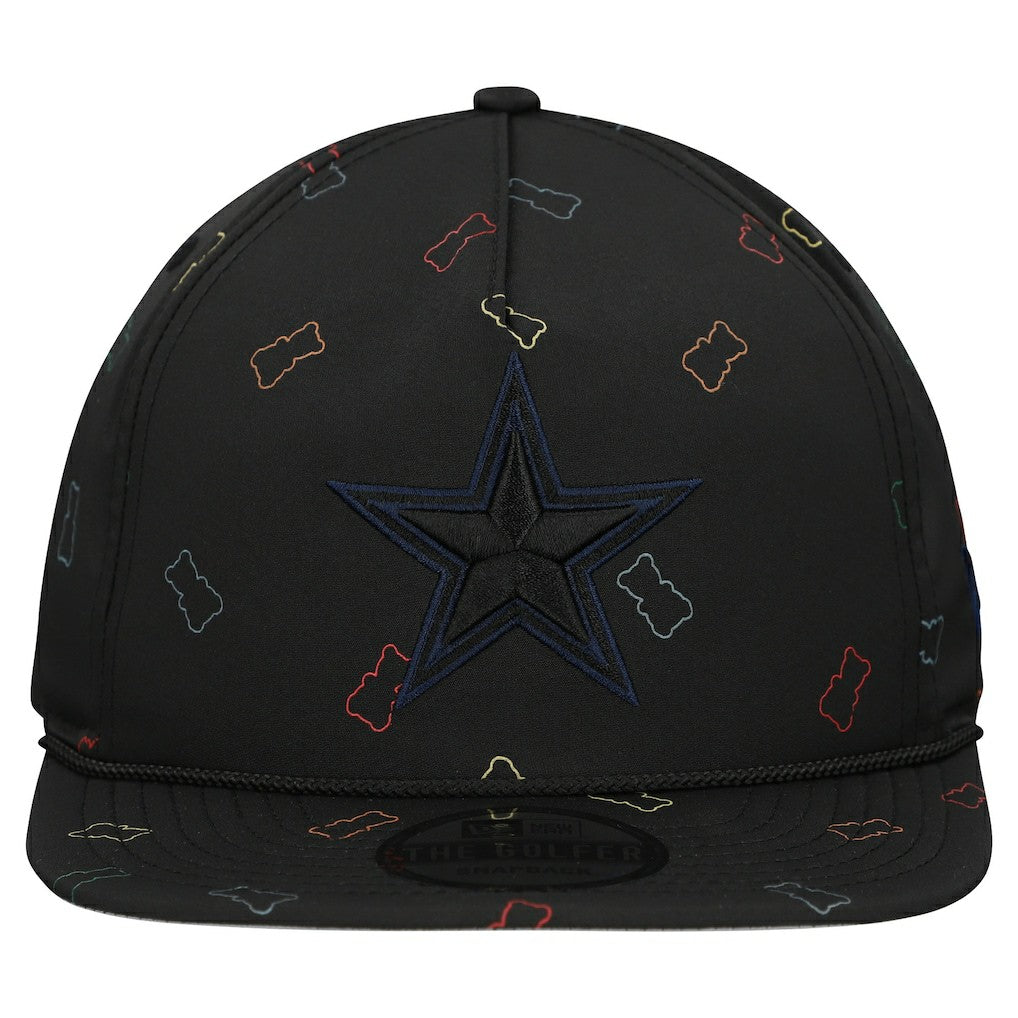 Gummy Golfer Snapback Hat - Dallas Cowboys