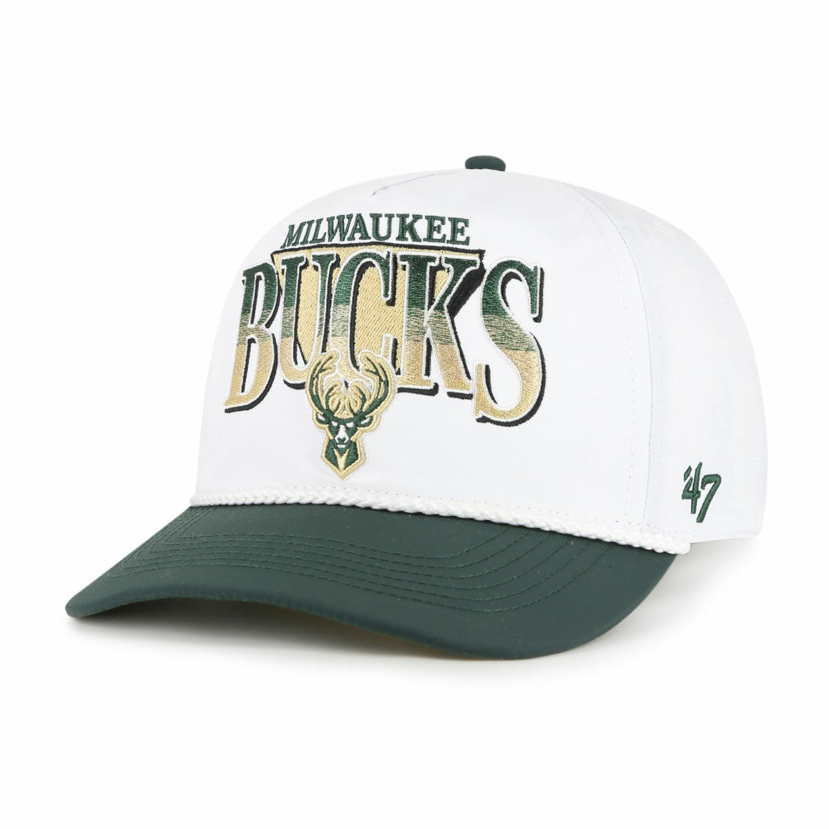 NBA Milwaukee Bucks '47 Tribute Two-Tone Hitch Adjustable Hat