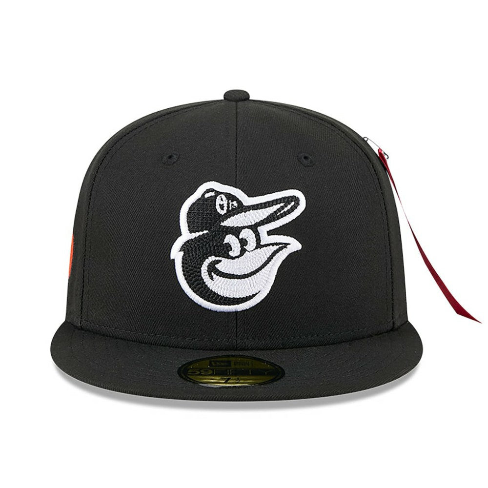 MLB Baltimore Orioles New Era x Alpha Industries 59FIFTY Fitted Hat