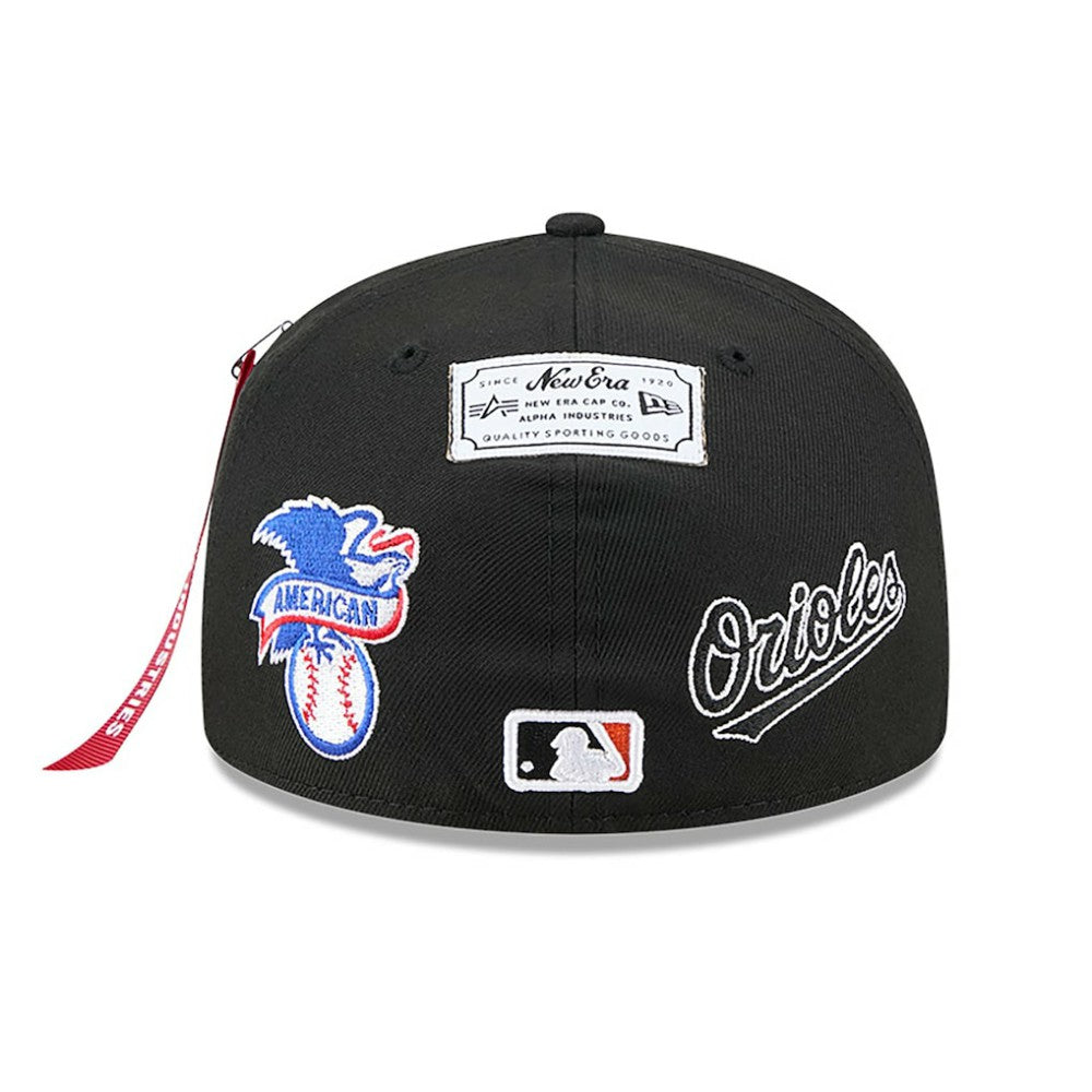 MLB Baltimore Orioles New Era x Alpha Industries 59FIFTY Fitted Hat