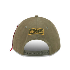 MLB Los Angeles Angels New Era x Alpha Industries A-Frame 9FORTY Adjustable Hat