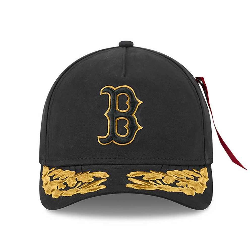 MLB Boston Red Sox New Era x Alpha Industries A-Frame 9FORTY Adjustable Hat