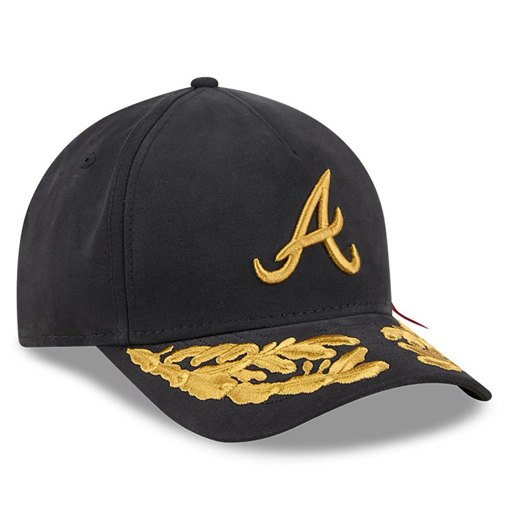 MLB Atlanta Braves New Era x Alpha Industries A-Frame 9FORTY Adjustable Hat