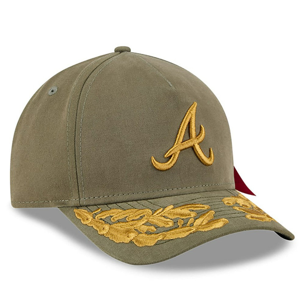 MLB Atlanta Braves New Era x Alpha Industries A-Frame 9FORTY Adjustable Hat