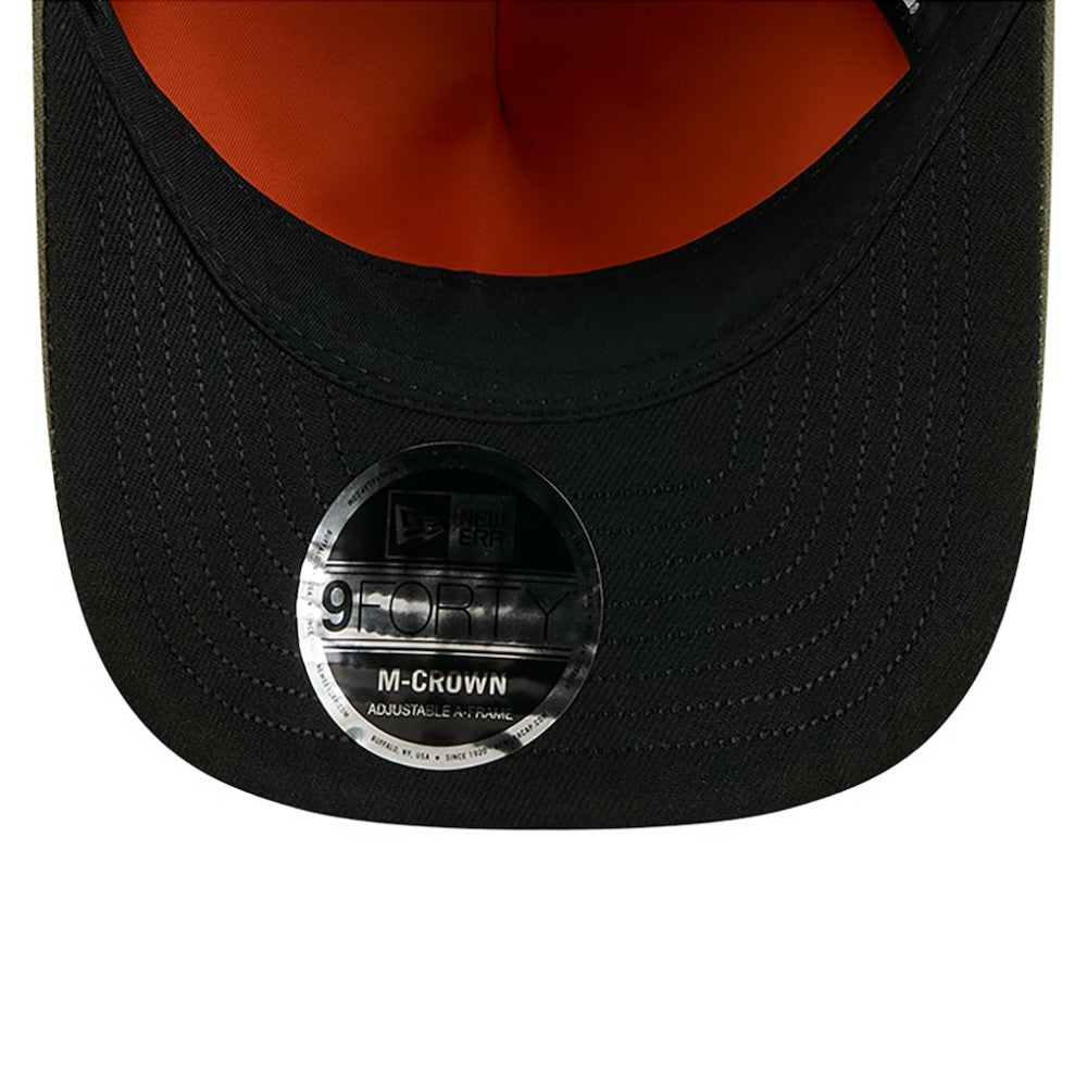 MLB Atlanta Braves New Era x Alpha Industries A-Frame 9FORTY Adjustable Hat