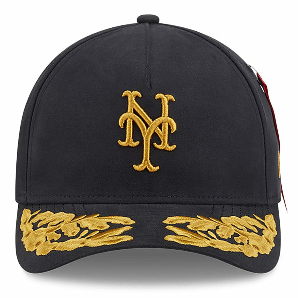 MLB New York Mets New Era x Alpha Industries A-Frame 9FORTY Adjustable Hat