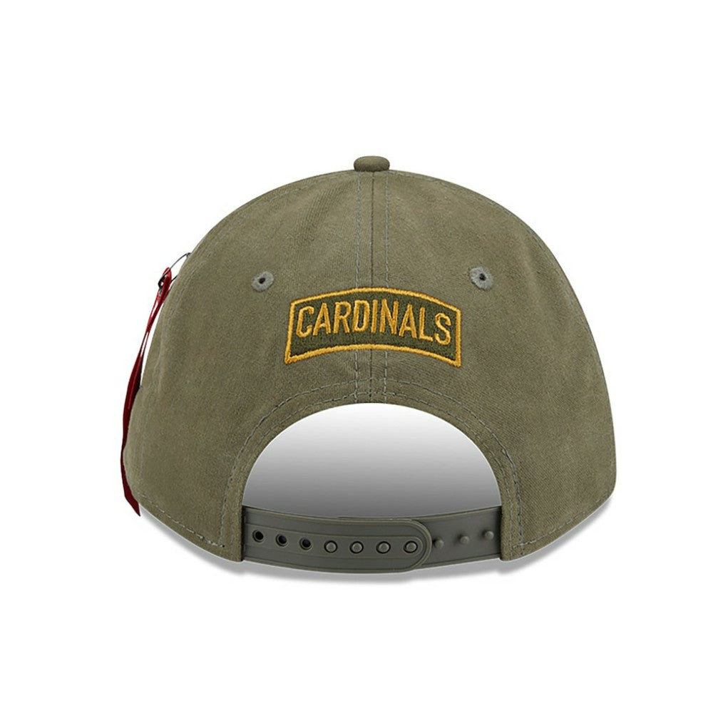 MLB St. Louis Cardinals New Era x Alpha Industries A-Frame 9FORTY Adjustable Hat