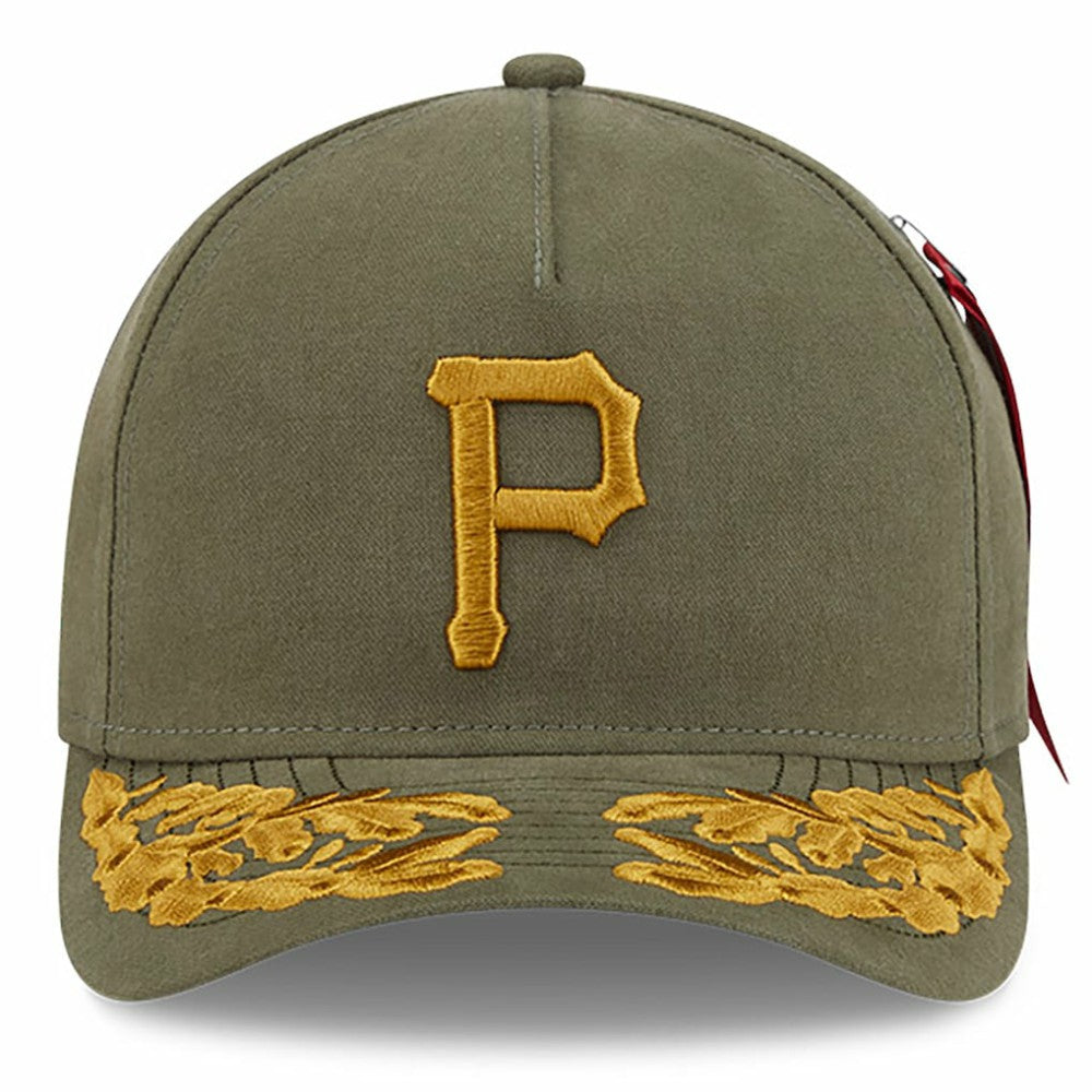 MLB Pittsburgh Pirates New Era x Alpha Industries A-Frame 9FORTY Adjustable Hat