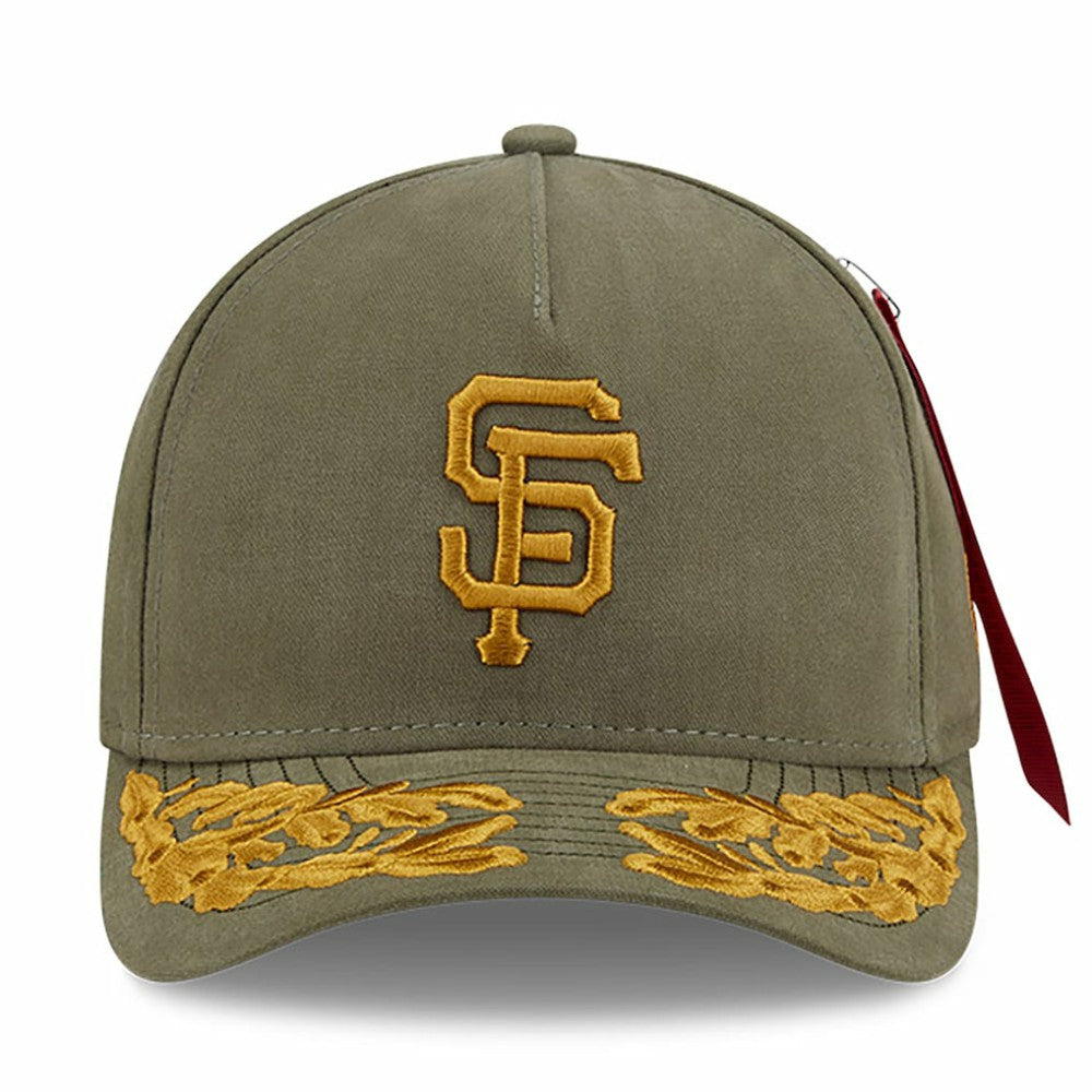 MLB San Francisco Giants New Era x Alpha Industries A-Frame 9FORTY Adjustable Hat