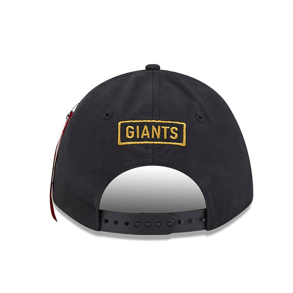 MLB San Francisco Giants New Era x Alpha Industries A-Frame 9FORTY Adjustable Hat