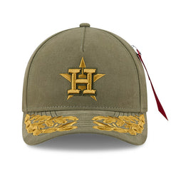 MLB Houston Astros New Era x Alpha Industries A-Frame 9FORTY Adjustable Hat