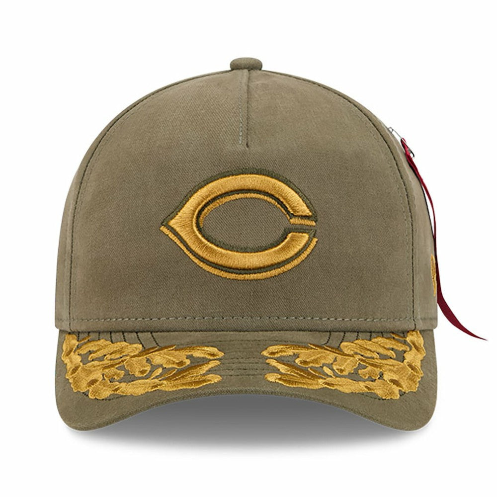MLB Cincinnati Reds New Era x Alpha Industries A-Frame 9FORTY Adjustable Hat