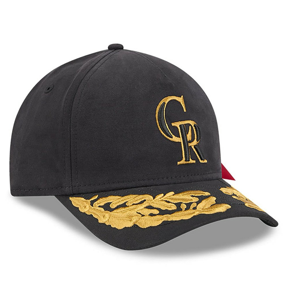 MLB Colorado Rockies New Era x Alpha Industries A-Frame 9FORTY Adjustable Hat