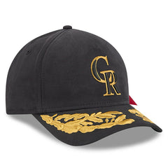 MLB Colorado Rockies New Era x Alpha Industries A-Frame 9FORTY Adjustable Hat