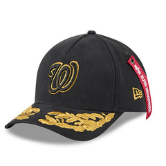 MLB Washington Nationals New Era x Alpha Industries A-Frame 9FORTY Adjustable Hat