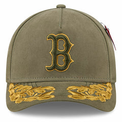 MLB Boston Red Sox New Era x Alpha Industries A-Frame 9FORTY Adjustable Hat