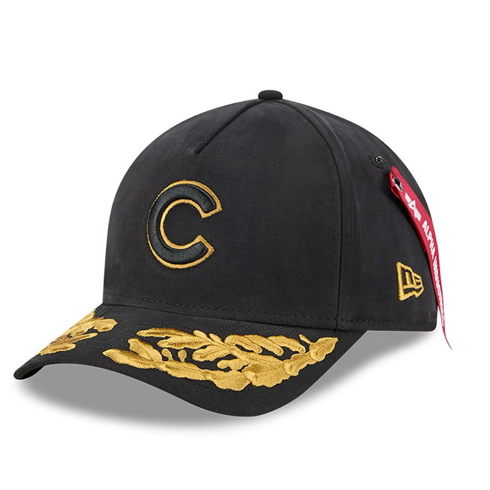 MLB Chicago Cubs New Era x Alpha Industries A-Frame 9FORTY Adjustable Hat