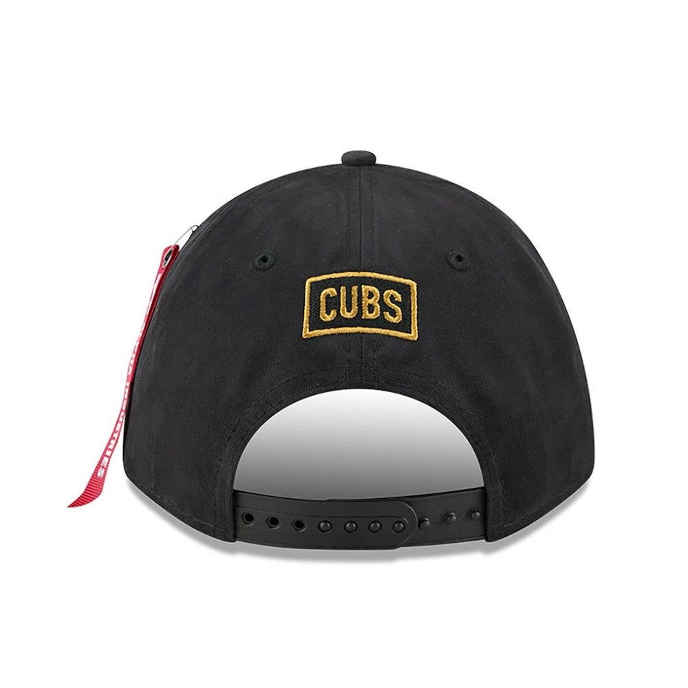 MLB Chicago Cubs New Era x Alpha Industries A-Frame 9FORTY Adjustable Hat