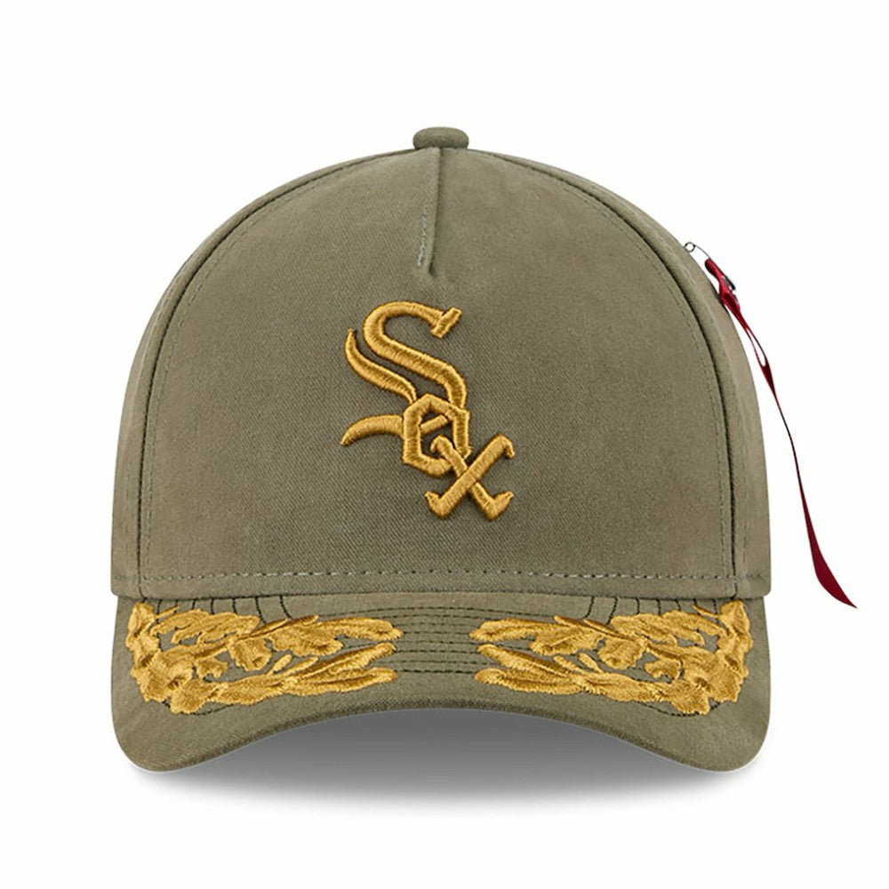 MLB Chicago White Sox New Era x Alpha Industries A-Frame 9FORTY Adjustable Hat
