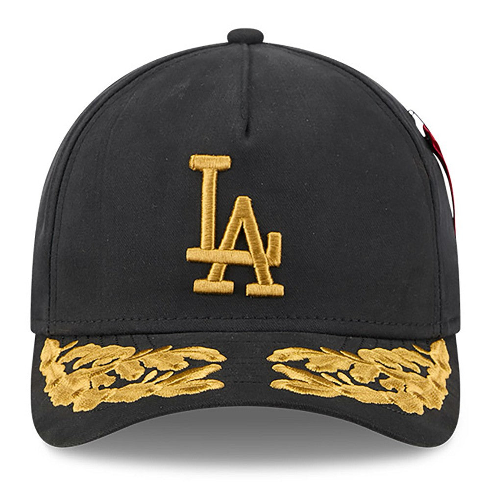MLB Los Angeles Dodgers New Era x Alpha Industries A-Frame 9FORTY Adjustable Hat