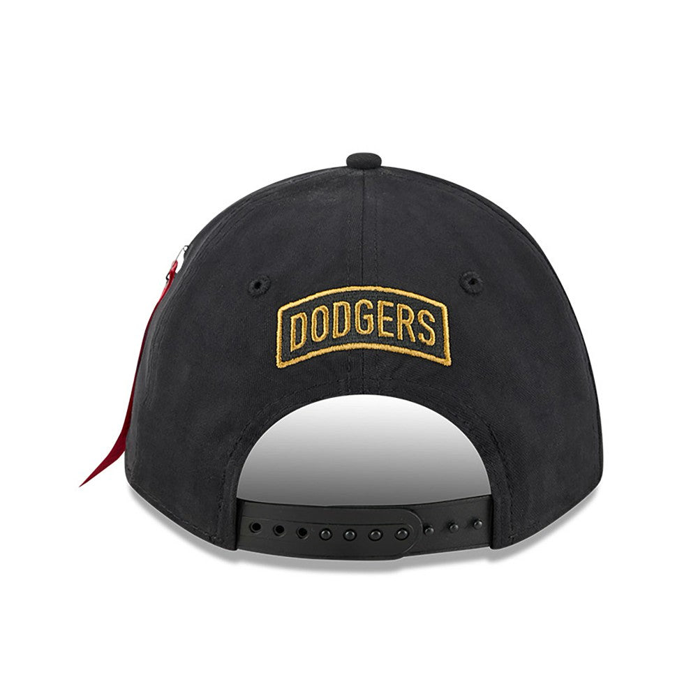 MLB Los Angeles Dodgers New Era x Alpha Industries A-Frame 9FORTY Adjustable Hat