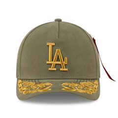 MLB Los Angeles Dodgers New Era x Alpha Industries A-Frame 9FORTY Adjustable Hat