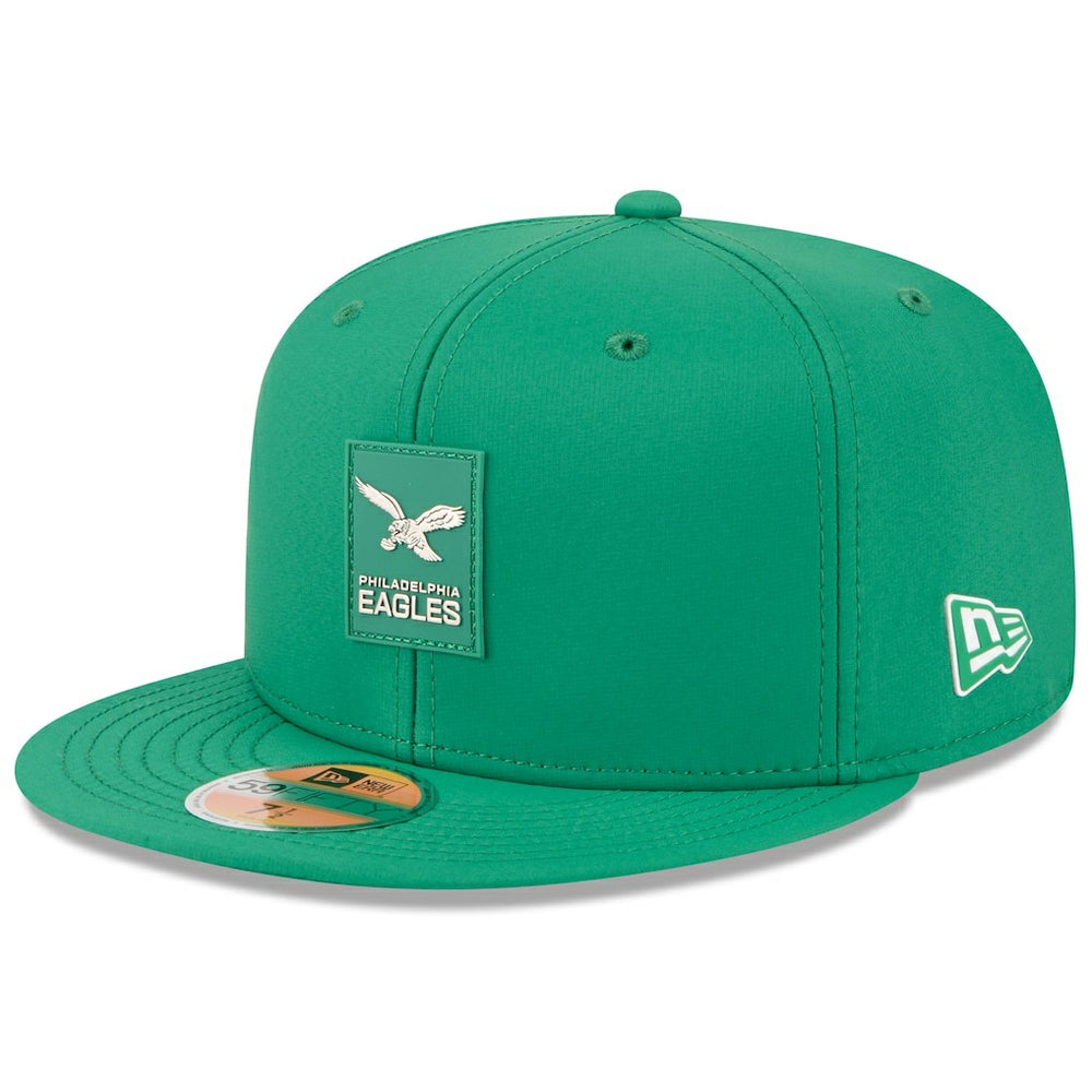 2025 Sideline Throwback 59FIFTY Fitted Hat - Philadelphia Eagles