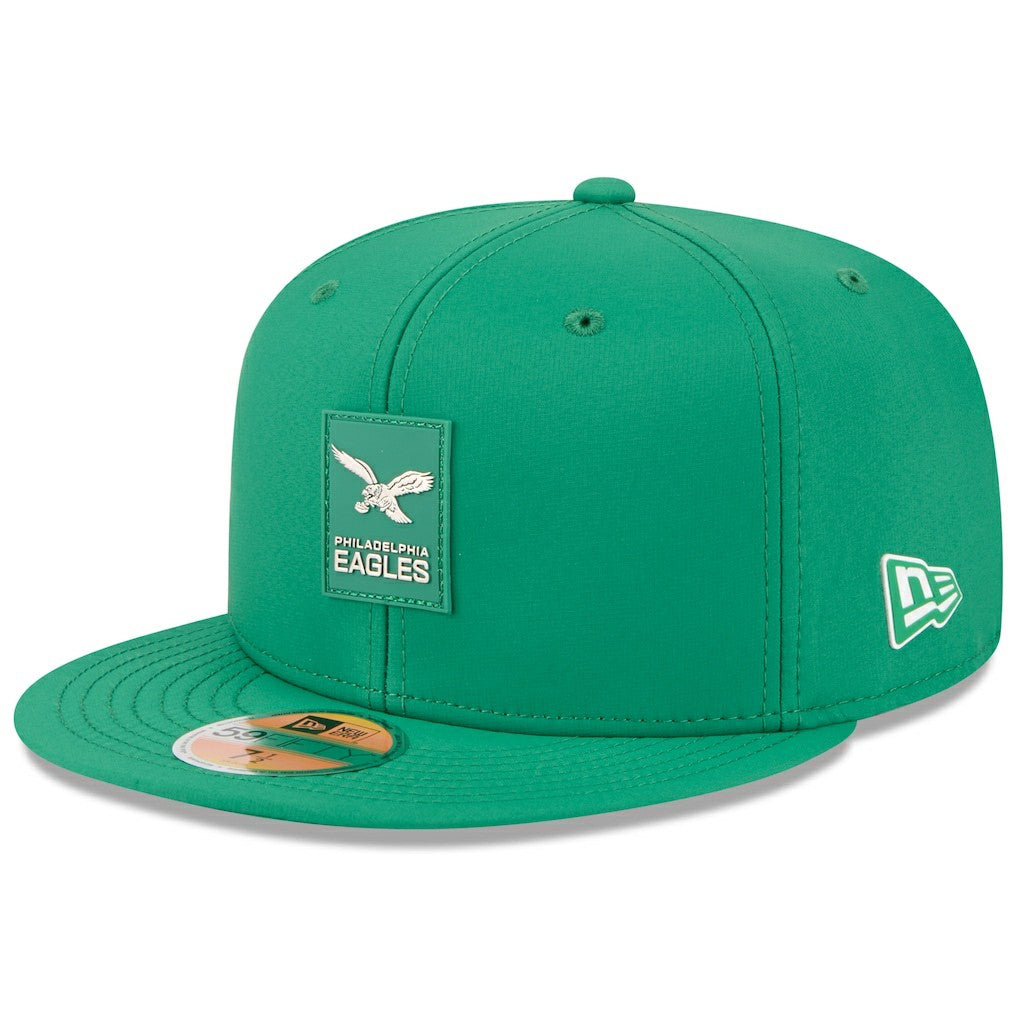 2025 Sideline Throwback 59FIFTY Fitted Hat - Philadelphia Eagles