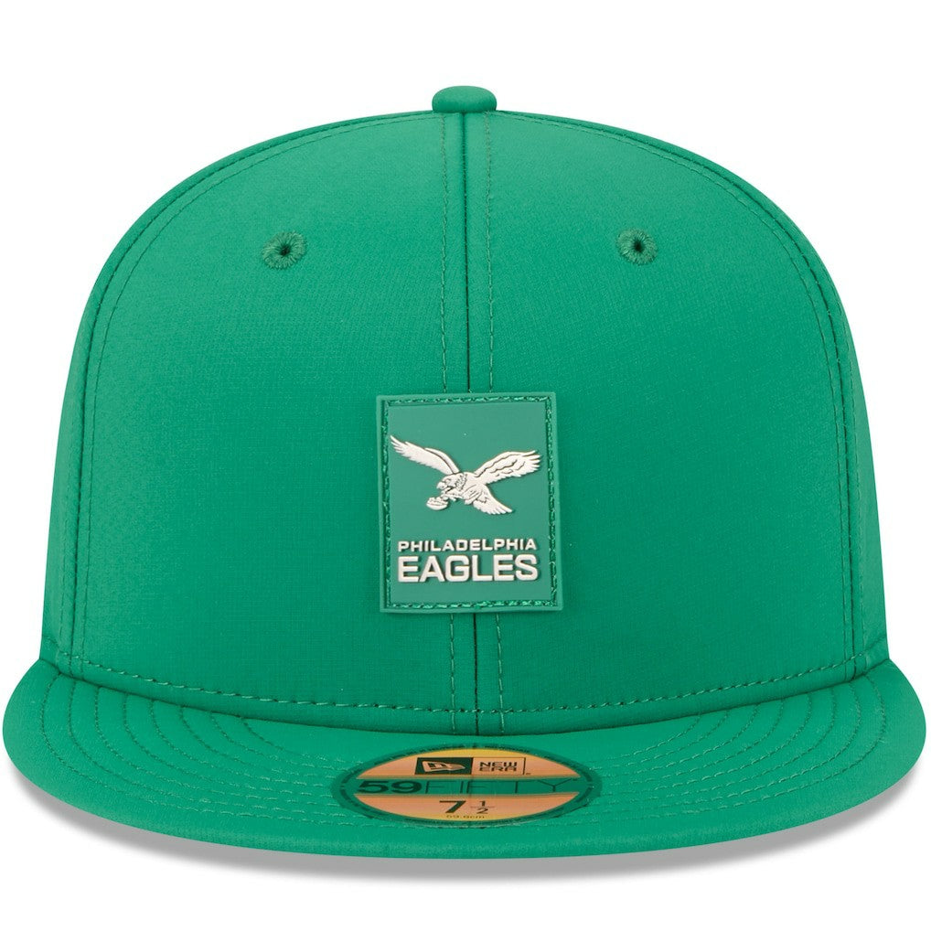 2025 Sideline Throwback 59FIFTY Fitted Hat - Philadelphia Eagles