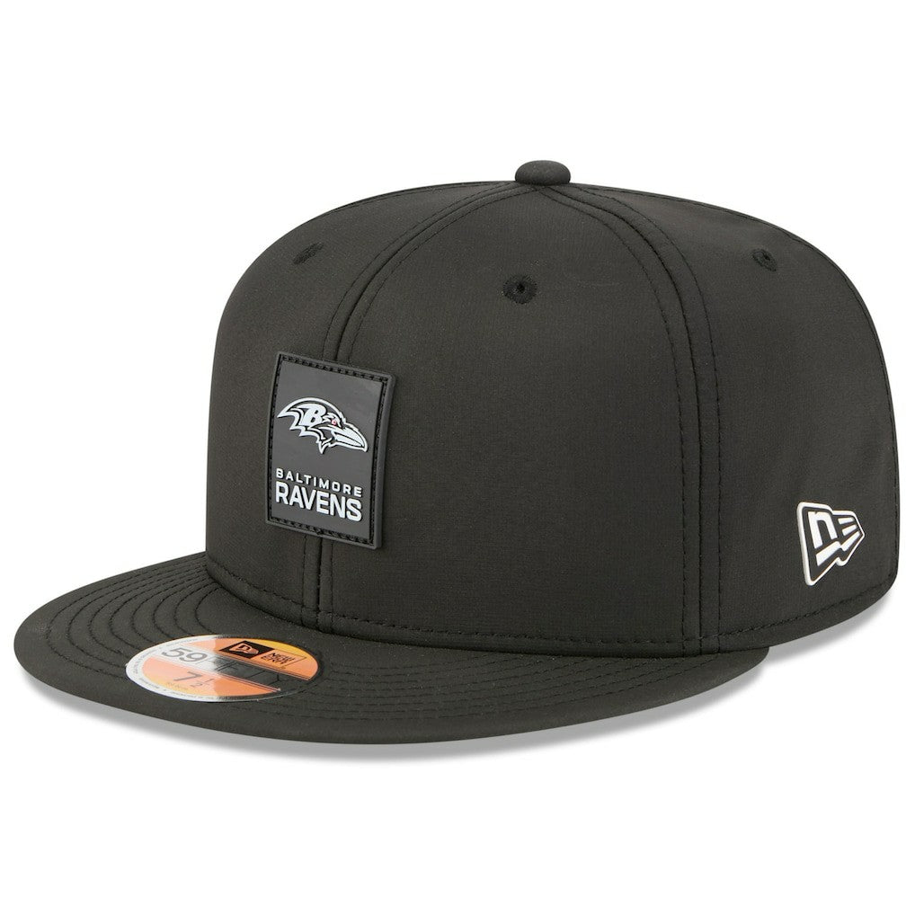 2025 Sideline 59FIFTY Fitted Hat - Baltimore Ravens