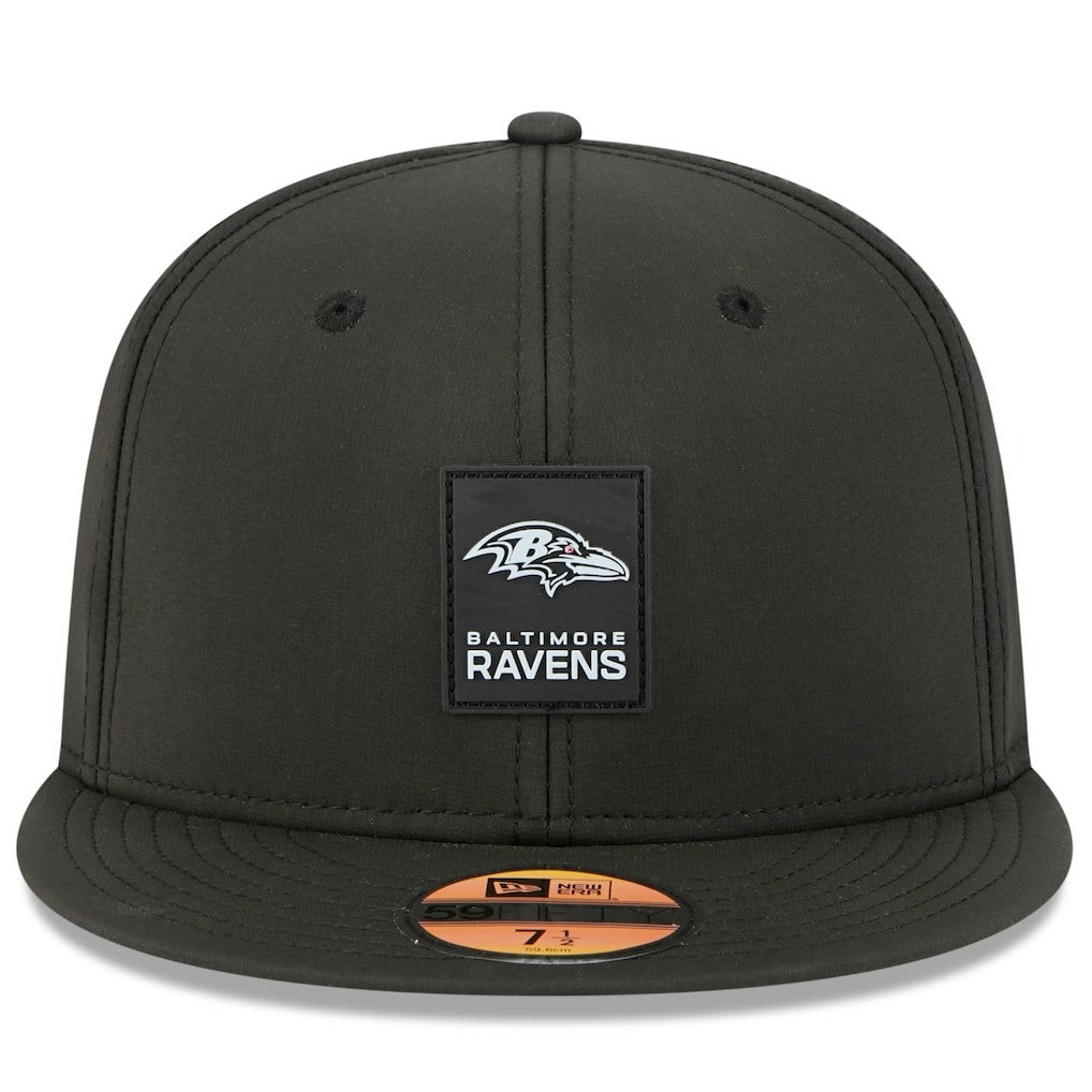 2025 Sideline 59FIFTY Fitted Hat - Baltimore Ravens