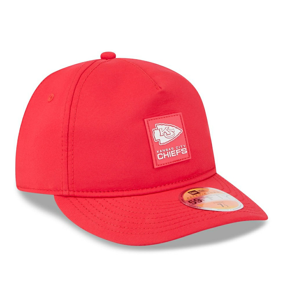 2025 Sideline Retro Crown 59FIFTY Fitted Hat - Kansas City Chiefs