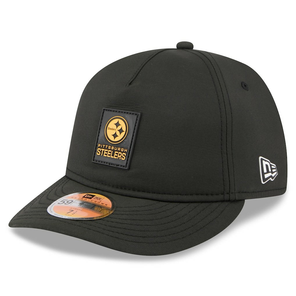 2025 Sideline Retro Crown 59FIFTY Fitted Hat - Pittsburgh Steelers