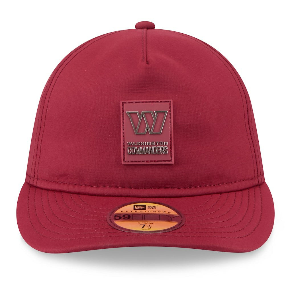 2025 Sideline Retro Crown 59FIFTY Fitted Hat - Washington Commanders