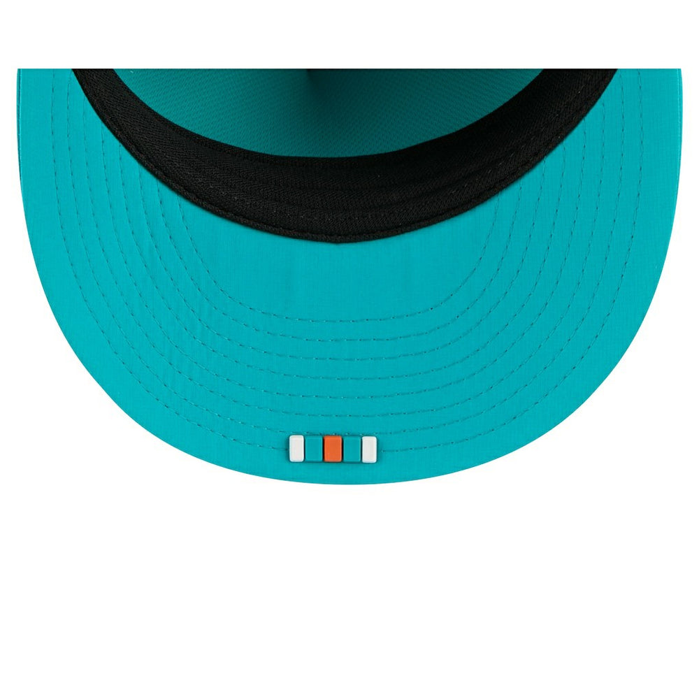 2025 Sideline Retro Crown 59FIFTY Fitted Hat - Miami Dolphins