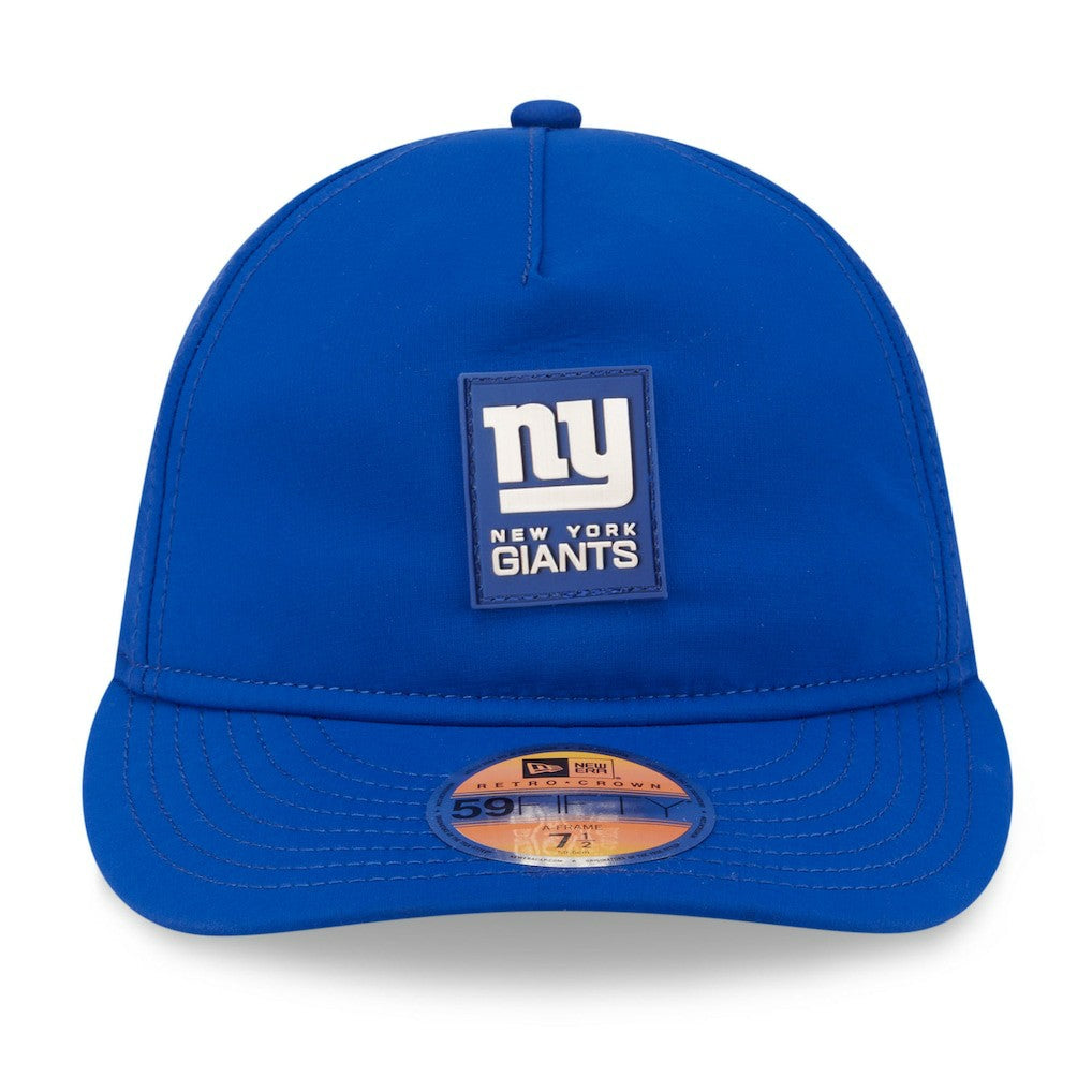 2025 Sideline Retro Crown 59FIFTY Fitted Hat - New York Giants