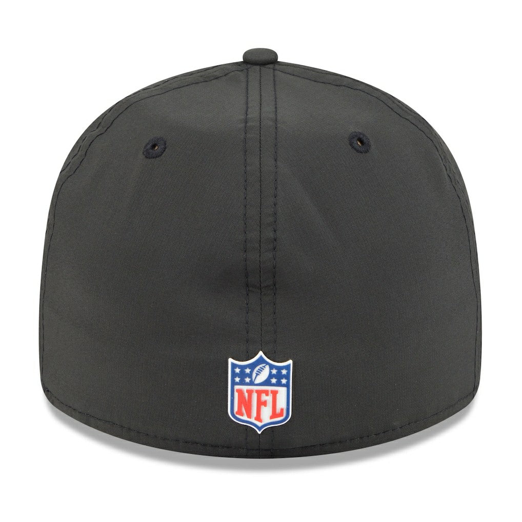 2025 Sideline Retro Crown 59FIFTY Fitted Hat - Baltimore Ravens