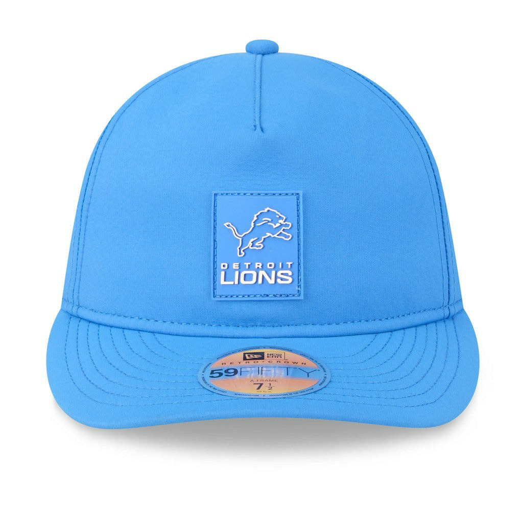 2025 Sideline Retro Crown 59FIFTY Fitted Hat - Detroit Lions