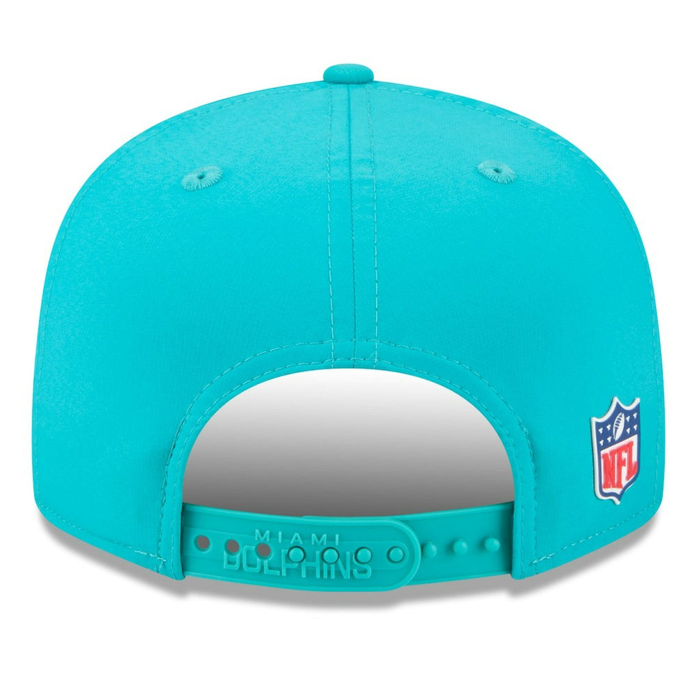 2025 Sideline Split Panel 9FIFTY Snapback Hat - Miami Dolphins