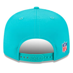 2025 Sideline Split Panel 9FIFTY Snapback Hat - Miami Dolphins