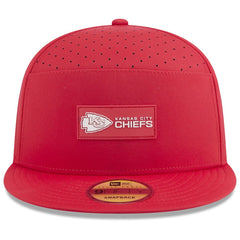 2025 Sideline Split Panel 9FIFTY Snapback Hat - Kansas City Chiefs
