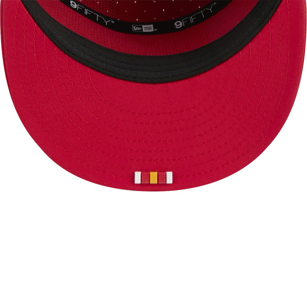 2025 Sideline Split Panel 9FIFTY Snapback Hat - Kansas City Chiefs