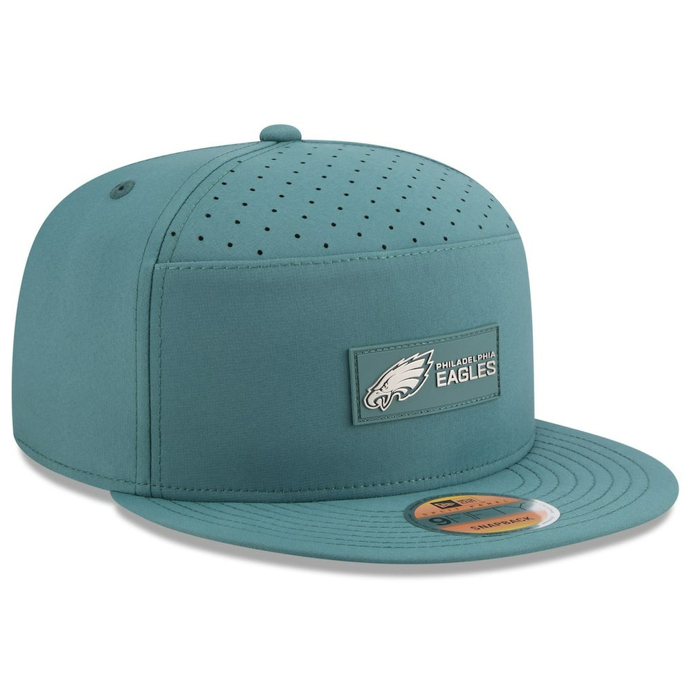 2025 Sideline Split Panel 9FIFTY Snapback Hat - Philadelphia Eagles