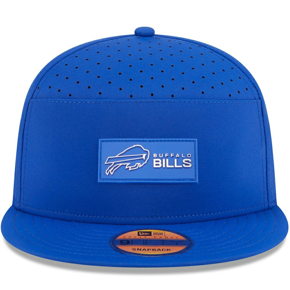 2025 Sideline Split Panel 9FIFTY Snapback Hat - Buffalo Bills